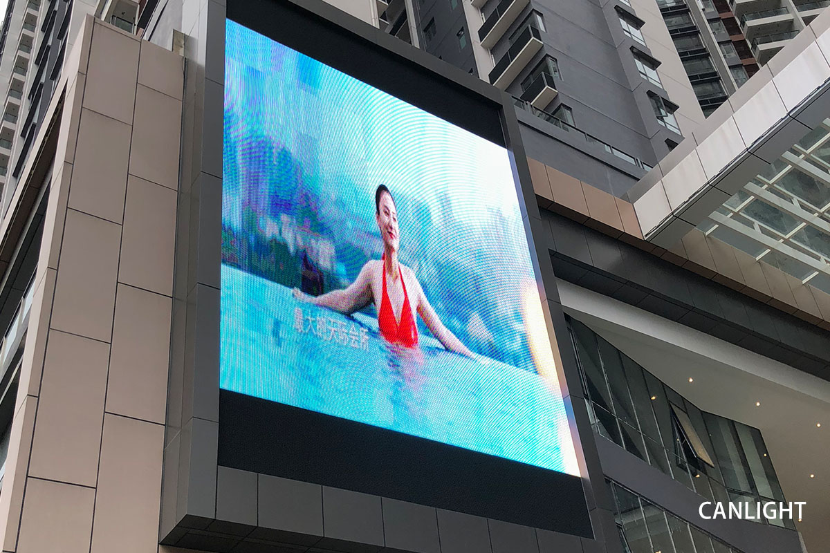 Outdoor P10 Full Color LED Video Wall Made in China by CANLIGHT Company