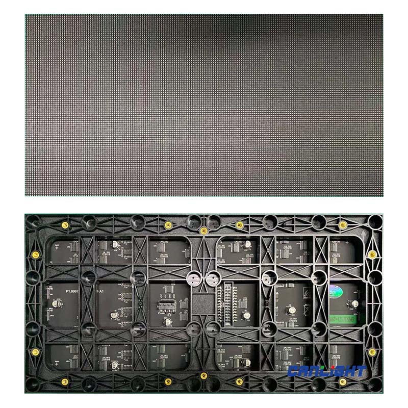 Indoor p1.667-320x160mm LED module Made In China by CANLIGHT company