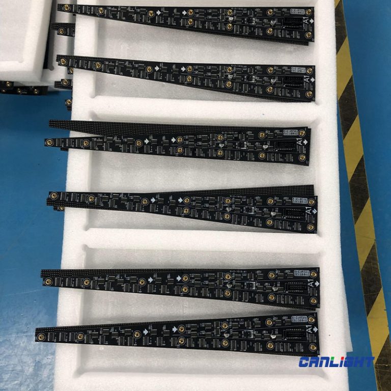 Custom Made Special Outline Shape Creative LED Display Screen Module