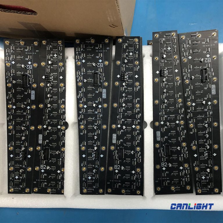 special shape planar outline led display screen module