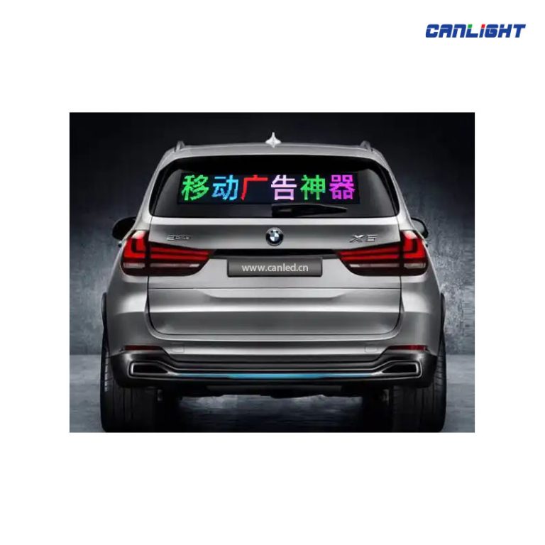 Back of car LED Display Screen
