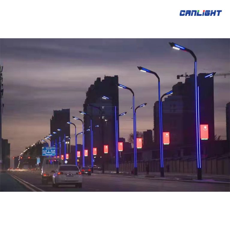 LED Street Light Pole Screen