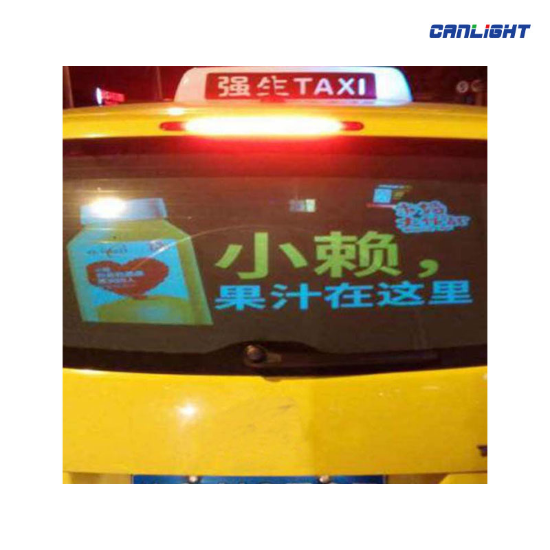 Back of Taxi LED Display Screen