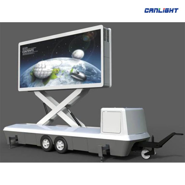 Truck Mobile LED Display Screen, Customizable.