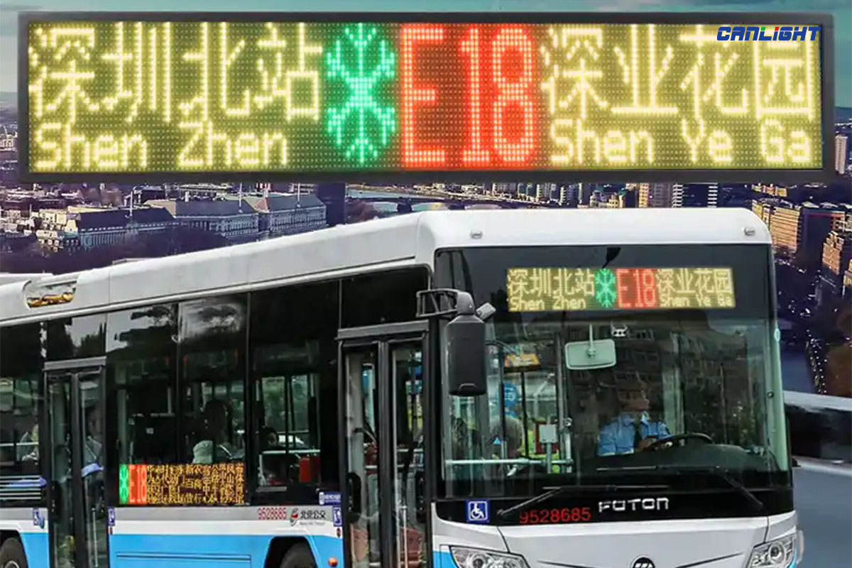 Traffic BUS LED Display Screen